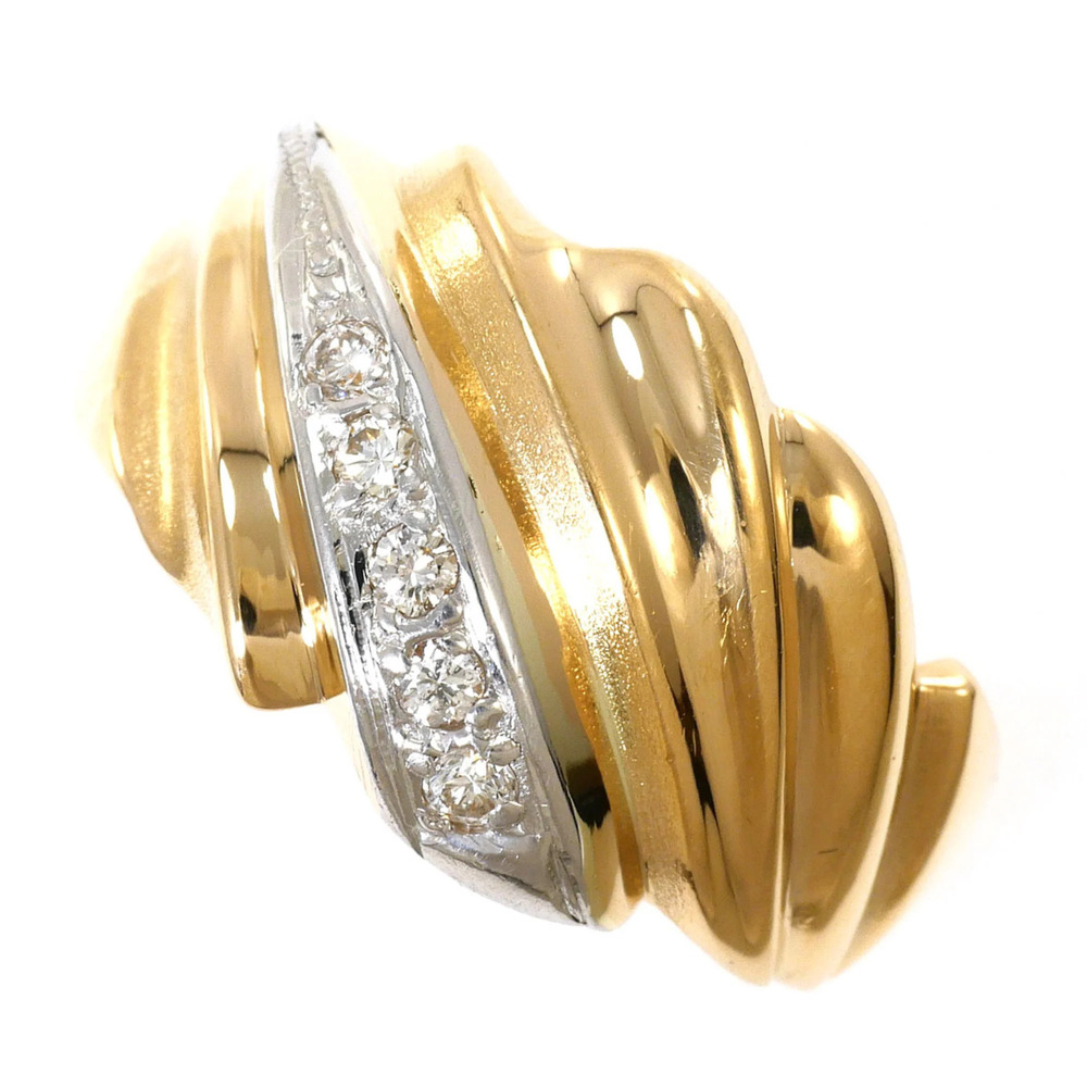 VINTAGE 18k Gold Diamond Ring
